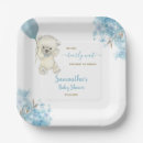 Search for teddy bear baby shower plates Floral