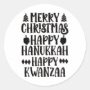 Search for happy kwanzaa stickers Christmas tree