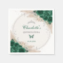 Search for quinceanera napkins Butterfly