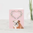 Search for english bulldog valentines day cards Pet