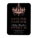 Search for sweet 16 save the date magnets Glitter