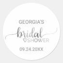 Search for silver foil stickers Bridal shower