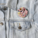 Search for cherry badges Hand drawn