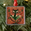 Search for martini christmas tree decorations Mid century