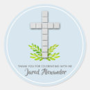Search for blue baptism stickers First holy communion