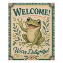 Search for frog illustration posters Cottagecore aesthetic
