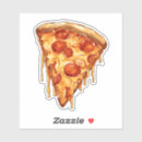 Search for large pizza stickers Food