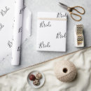 Search for bachelorette party wrapping paper Bride