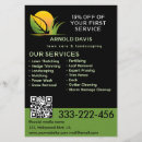 Search for gardening flyers Tree service