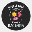 Search for microscope stickers Bacteria