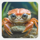 Search for aquatic life stickers Crab