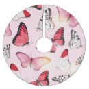 Search for butterflies tree skirts Pink