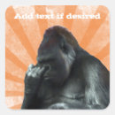 Search for gorilla stickers Monkey