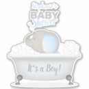 Search for white elephant stickers Boy baby shower