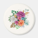 Search for orange and white magnets Flowers