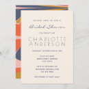 Search for red bridal shower invitations Boho