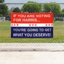 Search for kamala harris banners Republican