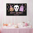 Search for halloween birthday banners Skeleton