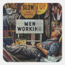 Search for men at work stickers Workers