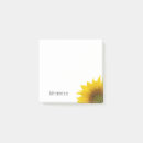Search for sunflower yellow post it notes Girly