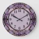 Search for lilac purple clocks Elegant