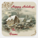 Search for small town stickers Winter