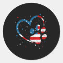 Search for american flag dog stickers 4th of july