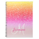 Search for rainbow glitter notebooks Fun