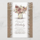 Search for burlap and lace invitations Party