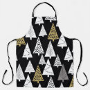 Search for winter aprons Illustration