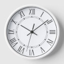 Search for black and white clocks Round