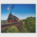 Search for vintage train wrapping paper Railway