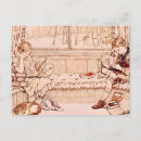 Search for reading invitations Vintage illustration