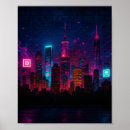Search for neon city posters Retrowave