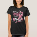 Search for mom breast cancer tshirts Pink