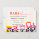 Search for train baby shower invitations Transportation