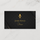 Search for radio business cards Vlogger
