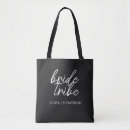 Search for bridal party tote bags Bride tribe