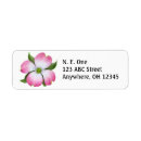 Search for dogwood return address labels Bloom