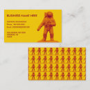 Search for astronauts business cards Sci fi