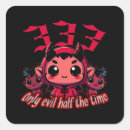 Search for devil square stickers Cartoon