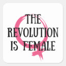 Search for feminist symbol stickers Pink