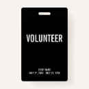 Search for event volunteer id badges Modern