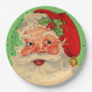 Search for retro christmas paper plates Kitsch