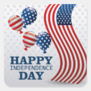 Search for happy independence day stickers Typography