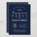 Search for coral and navy invitations Chic