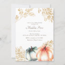 Search for gold pumpkin invitations Orange