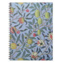 Search for fruit notebooks William morris