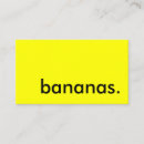 Search for banana business cards Fruit