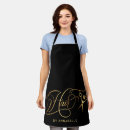Search for gold foil aprons Hairdresser